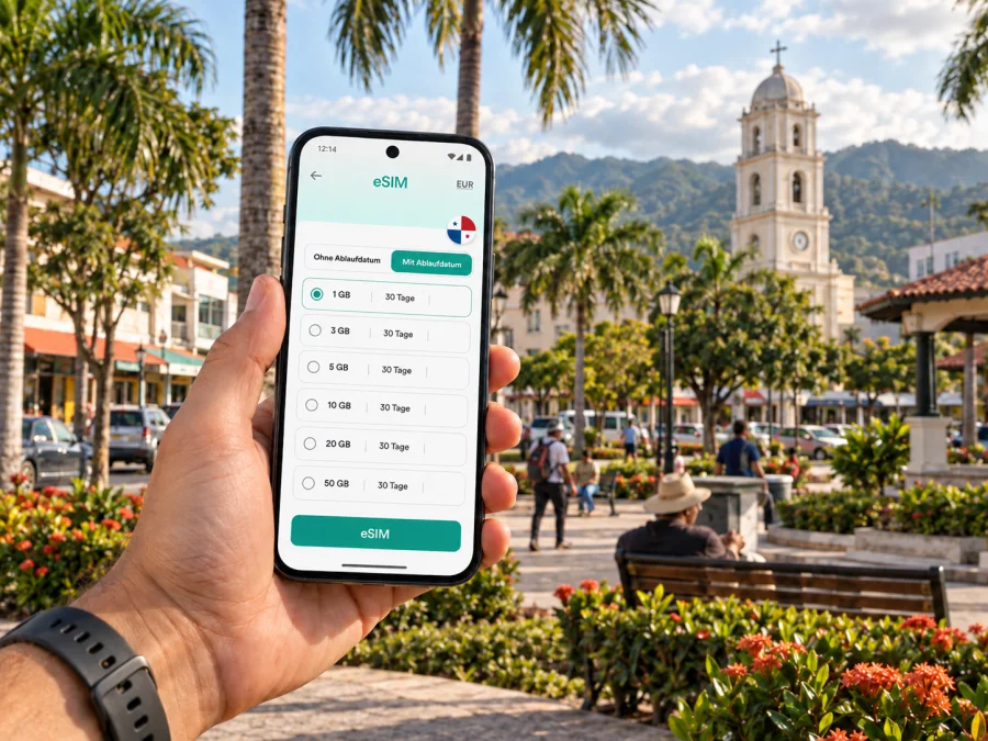 David: eSIM und mobiles Internet in Panama