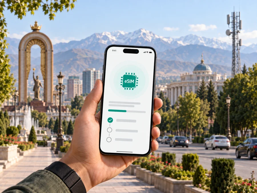 ZET Mobile eSIM in Tadschikistan: Aktivierung
