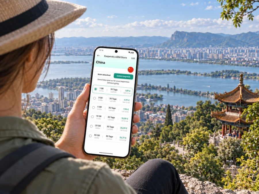 Kunming: eSIM und mobiles Internet für die Reise