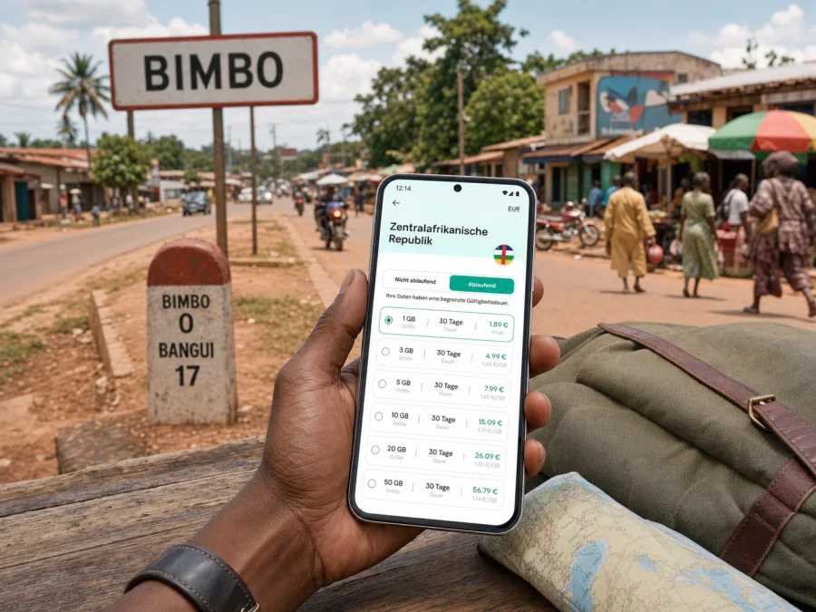 Bimbo eSIM: mobiles Internet für Ihre Reise