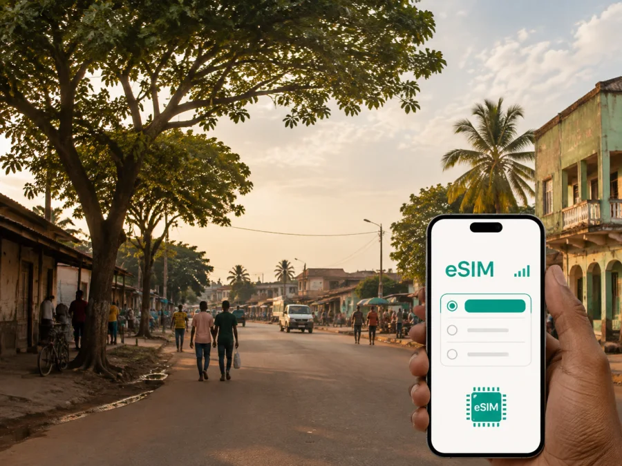 Canchungo eSIM: Internet für Guinea-Bissau