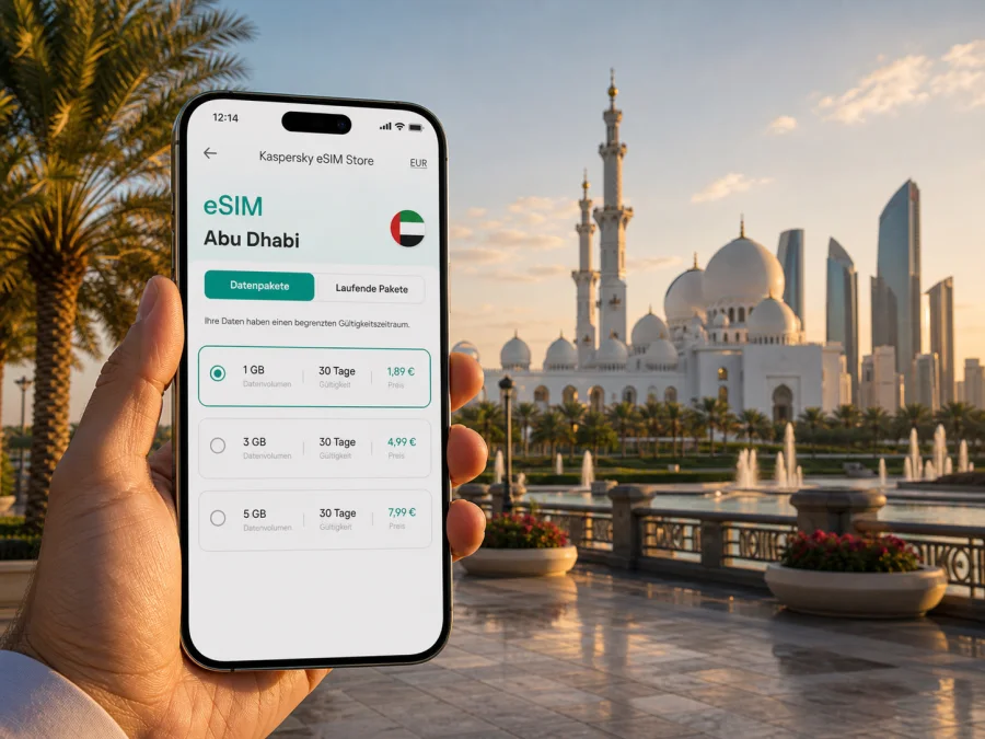 Abu Dhabi eSIM: Internet für Ihre Reise