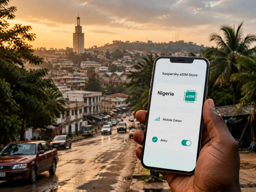 Ibadan eSIM: mobiles Internet für Nigeria