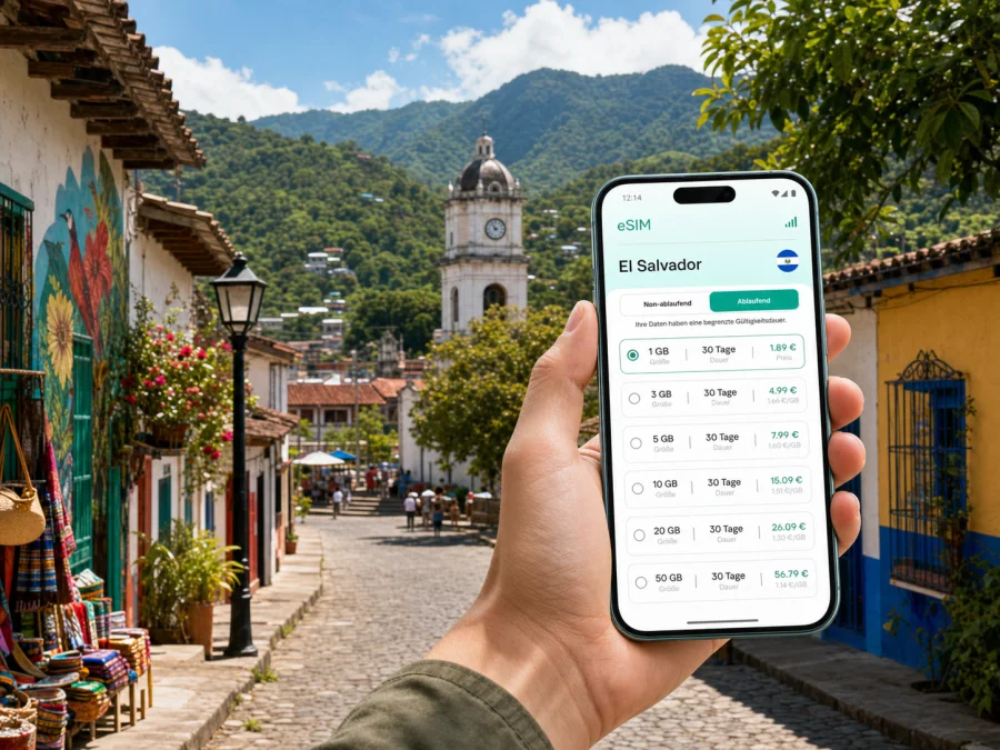 La Palma eSIM: Internet in El Salvador