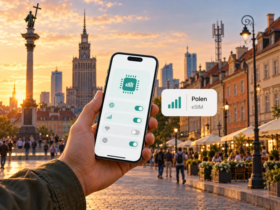 Orange eSIM Polen: Aktivierung und Hinweise
