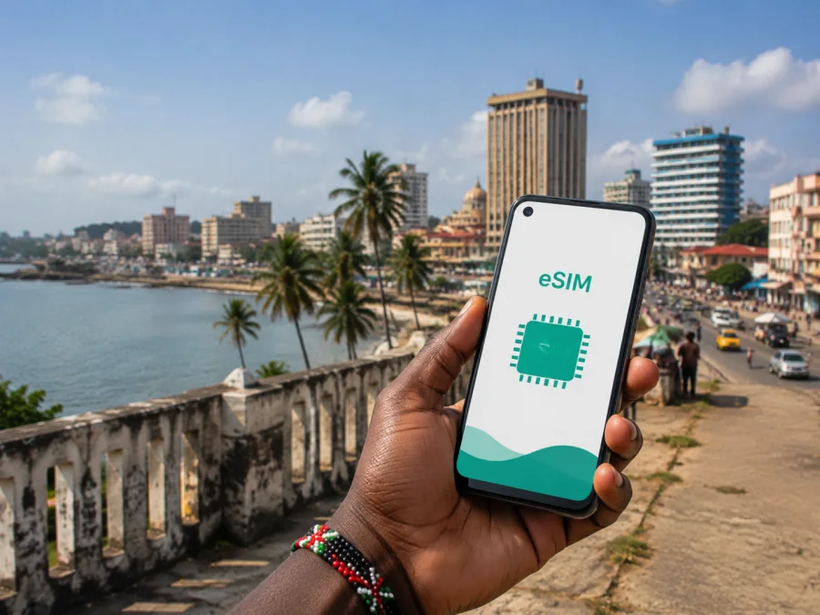 Monrovia eSIM: Mobiles Internet für Liberia