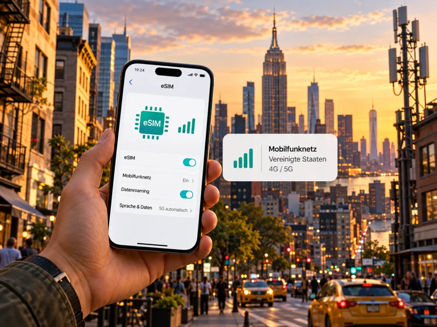 AT&T eSIM in den Vereinigten Staaten: Optionen und Hinweise