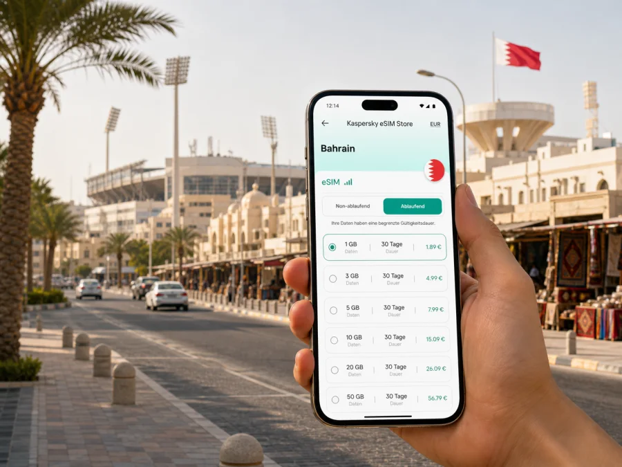 Isa Town eSIM: mobiles Internet in Bahrain