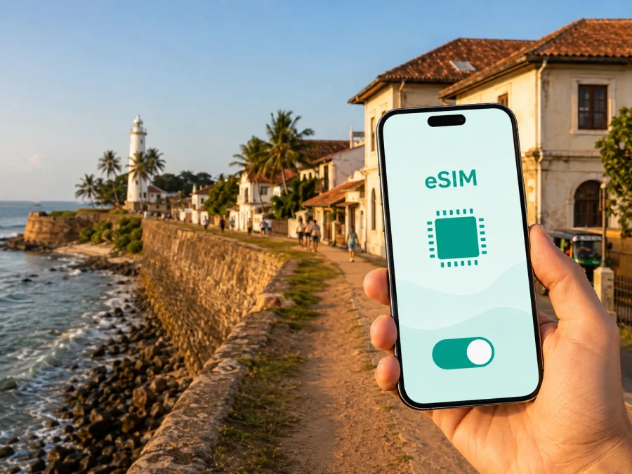 eSIM für Galle: mobiles Internet in Sri Lanka