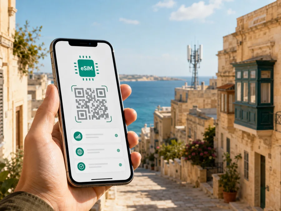 Epic eSIM in Malta: Aktivierung und Hinweise