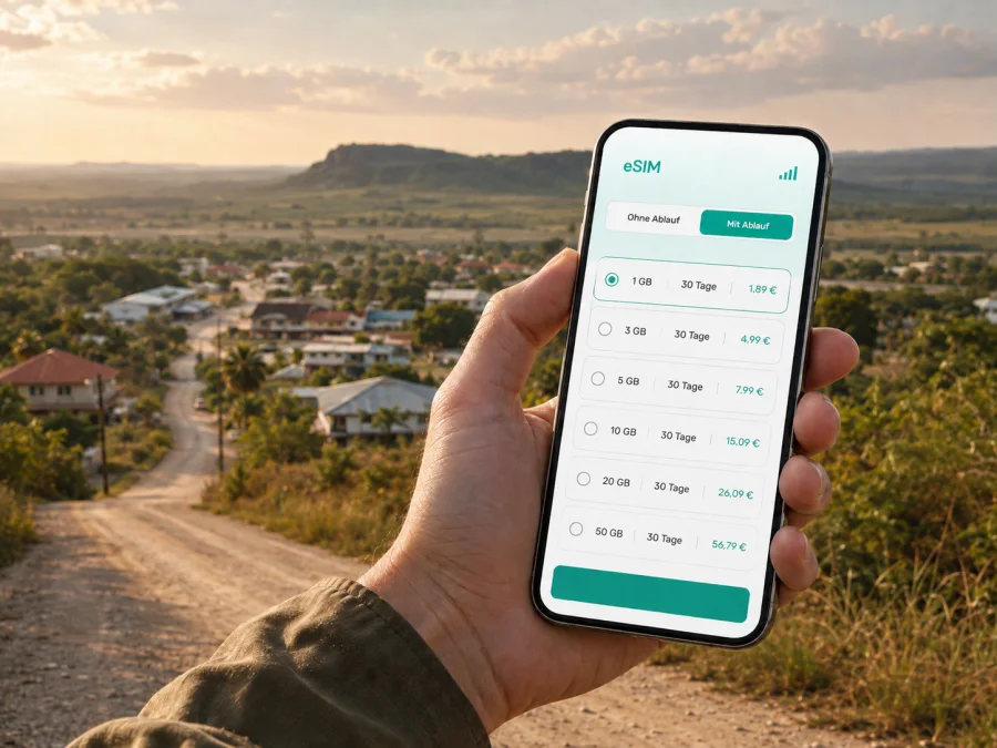 eSIM für Lethem: mobiles Internet in Guyana