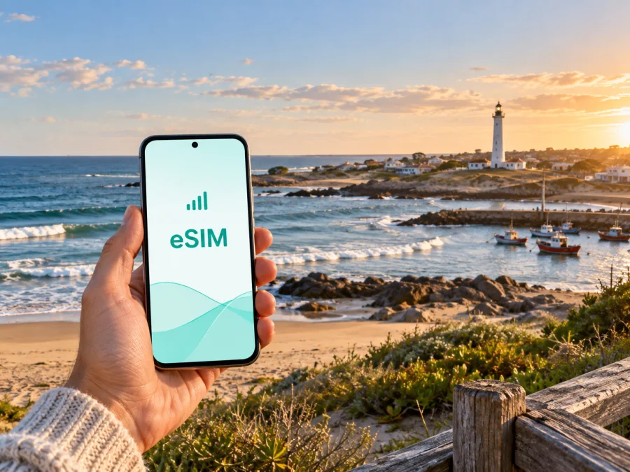 La Paloma eSIM: mobiles Internet in Uruguay
