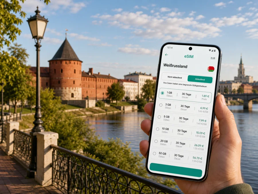 Bobruisk eSIM: Internet für Ihre Reise