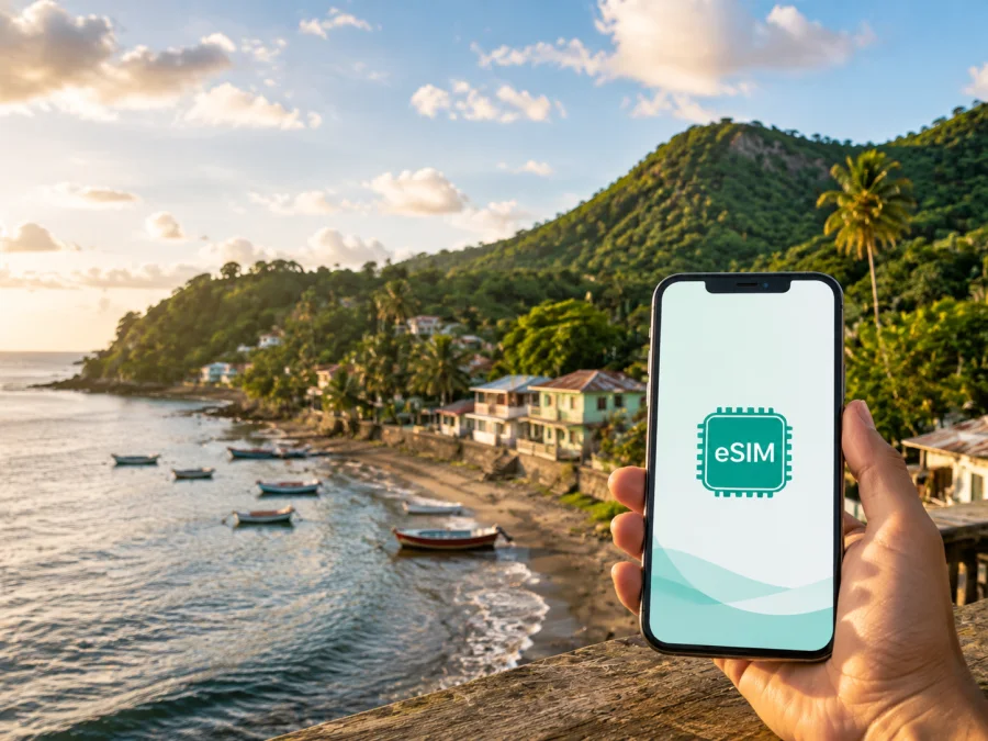 eSIM für Dennery: mobiles Internet in St. Lucia