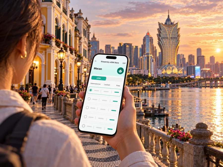 Macau: eSIM für mobiles Internet und Verbindung