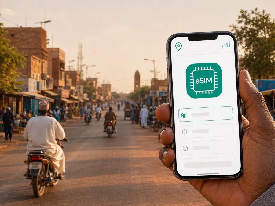 eSIM für Maradi: Mobiles Internet in Niger