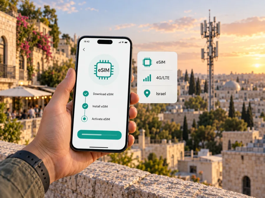 Golan Telecom eSIM in Israel: Aktivierung