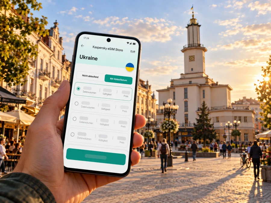Iwano-Frankiwsk: eSIM für mobiles Internet