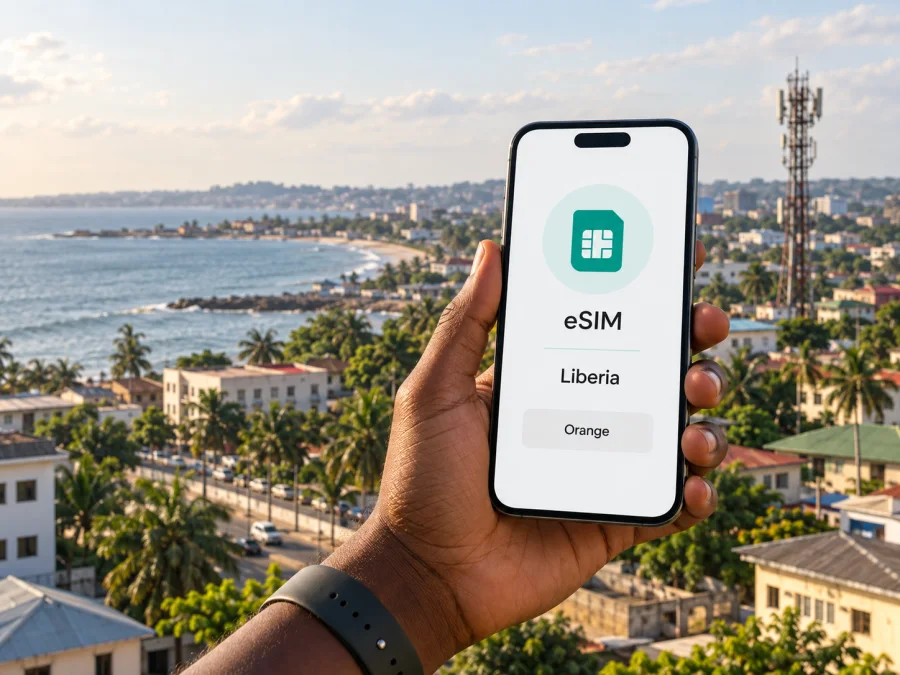 Orange eSIM in Liberia: Verfügbarkeit & Aktivierung