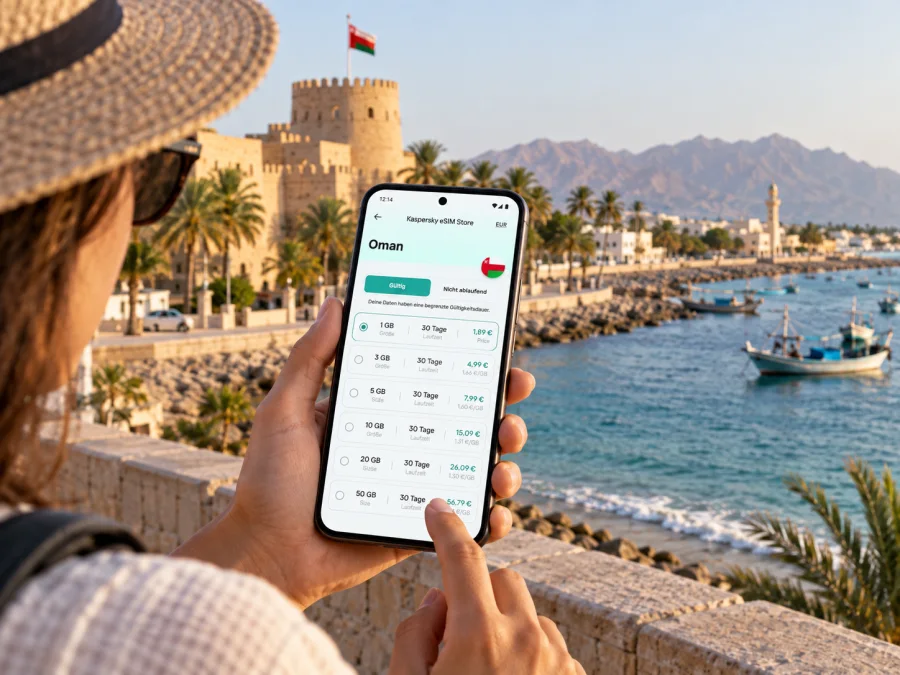 Barka eSIM: Mobiles Internet in Oman