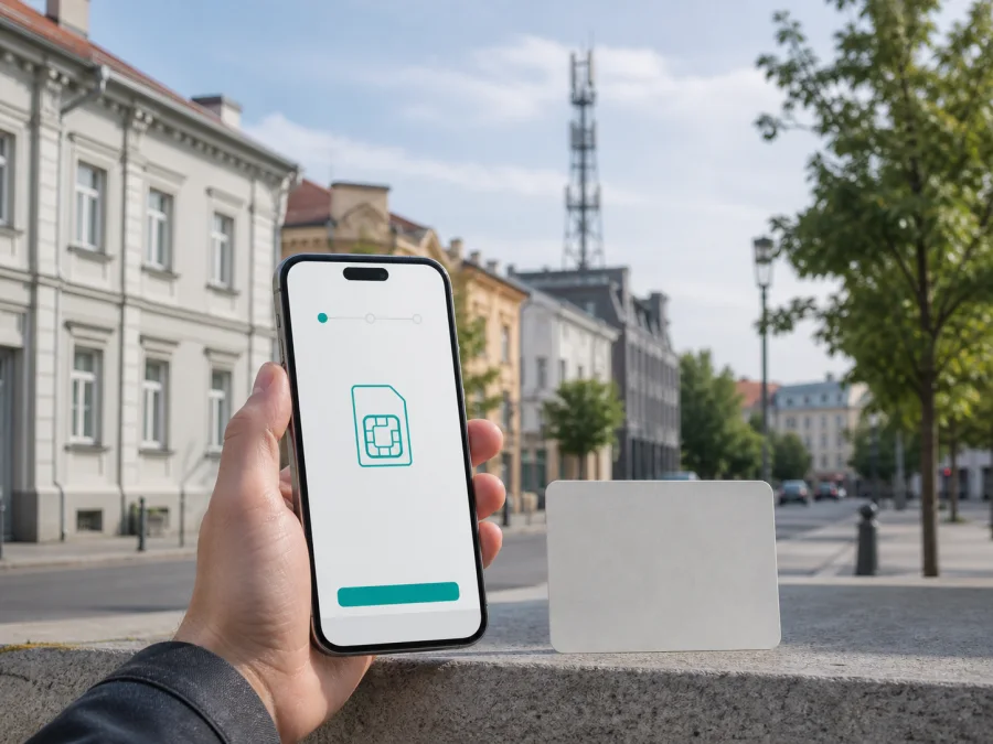 Tele2 eSIM in Litauen: Aktivierung für Reisende