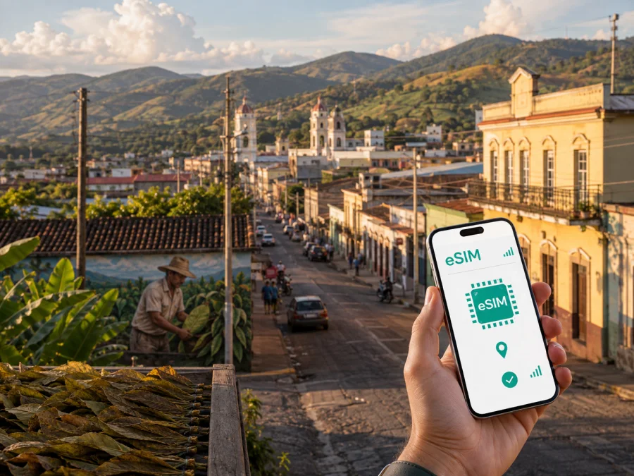 eSIM für Esteli: Mobiles Internet in Nicaragua