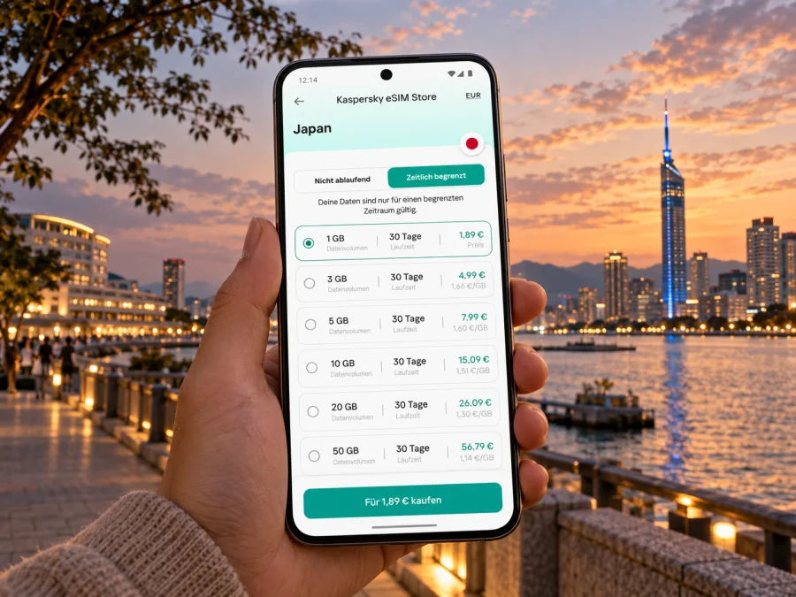 eSIM für Fukuoka: Mobiles Internet in Japan