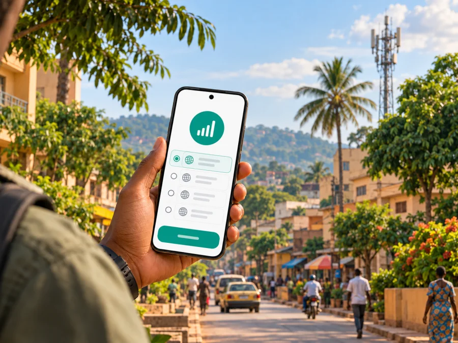 Orange eSIM in der Zentralafrikanischen Republik: prüfen