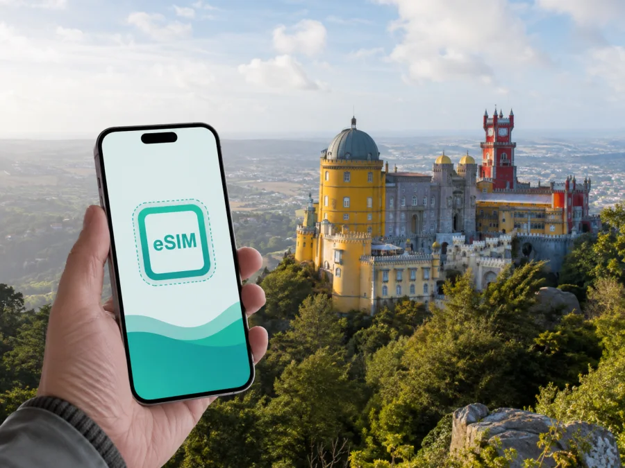 Sintra eSIM: mobiles Internet für Portugal