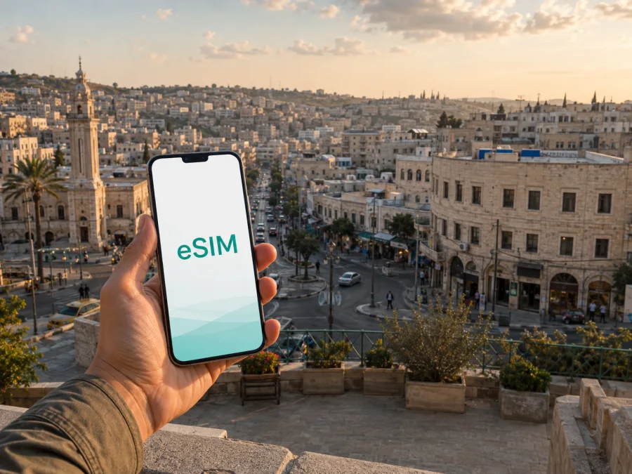 Irbid eSIM: Mobiles Internet in Jordanien