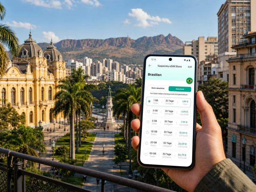 Belo Horizonte eSIM: Internet für Ihre Reise
