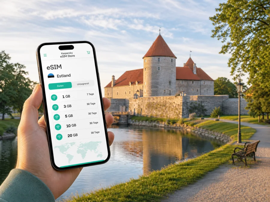 Kuressaare eSIM: Internet für die Reise