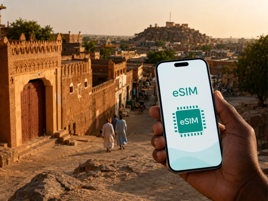 eSIM für Zinder: Mobiles Internet in Niger