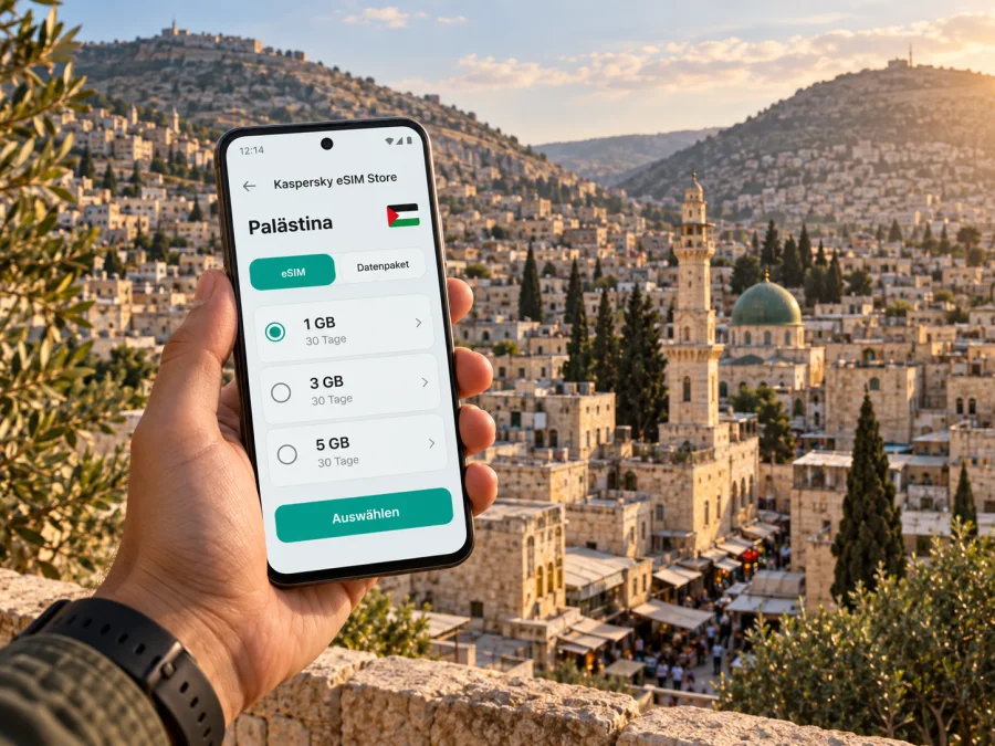 Nablus eSIM: Mobiles Internet für Ihre Reise