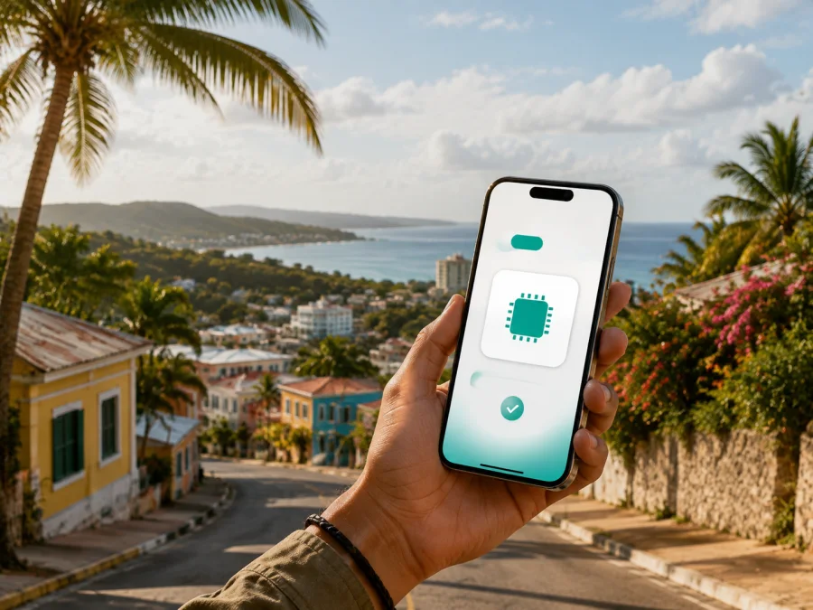 FLOW eSIM in Jamaika: Was Reisende prüfen