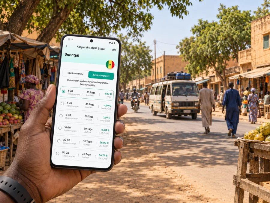 Tambacounda: eSIM und mobiles Internet in Senegal