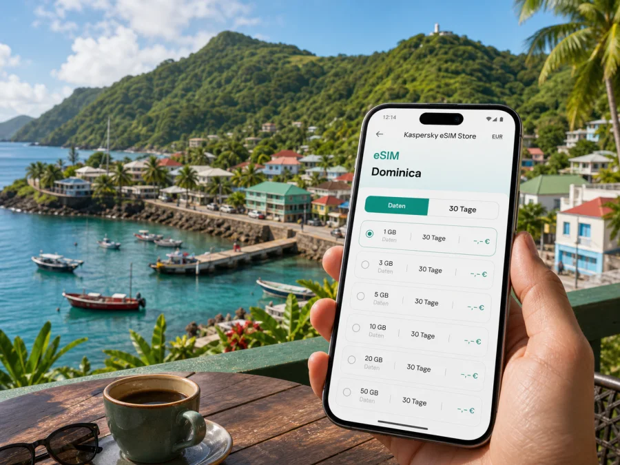Portsmouth eSIM: Internet in Dominica