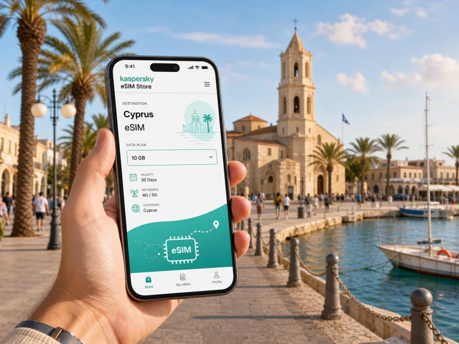 Limassol eSIM: mobiles Internet auf Reisen