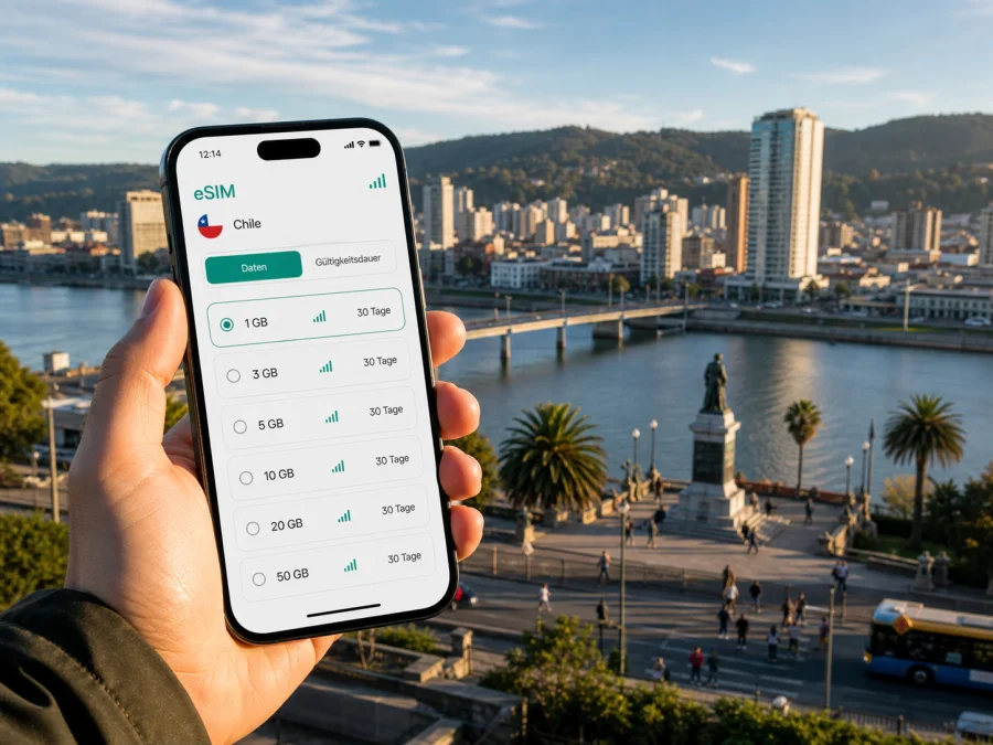 eSIM Concepción: Internet für Ihre Chile-Reise