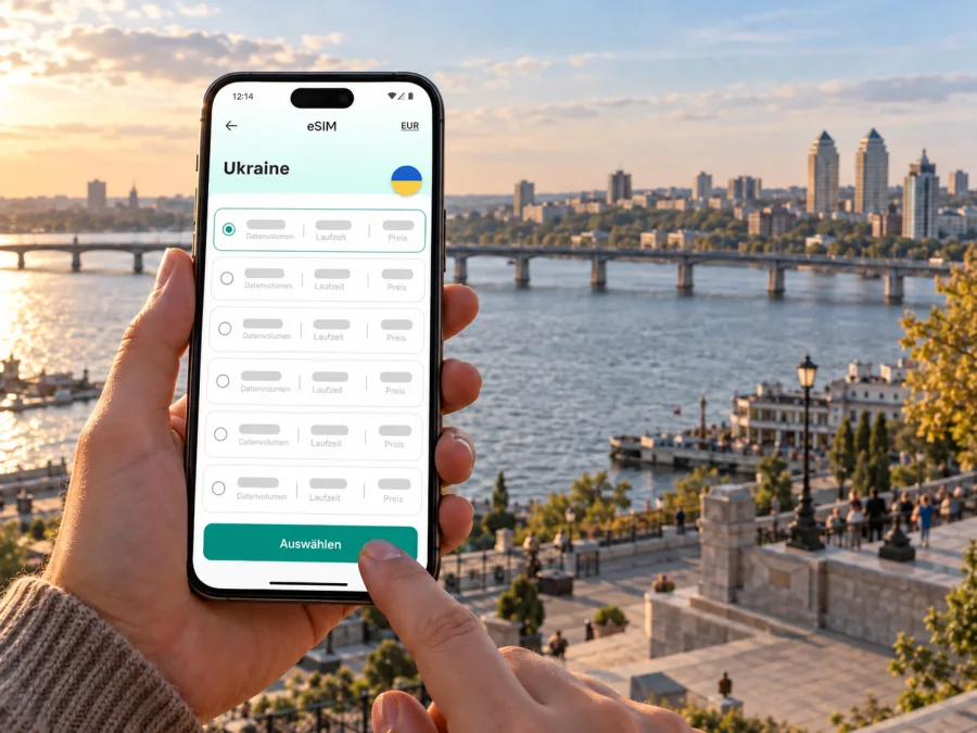 eSIM in Dnipro: Internet und mobile Verbindung
