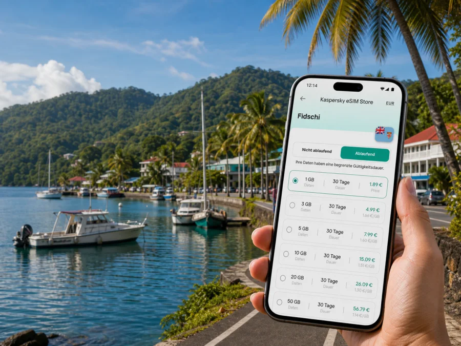Savusavu eSIM: Internet und Verbindung in Fidschi