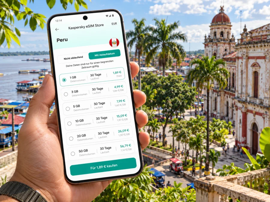 eSIM in Iquitos: Mobiles Internet in Peru