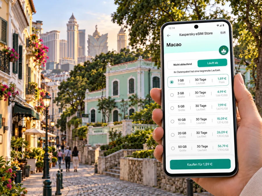 eSIM für Taipa: mobiles Internet in Macao