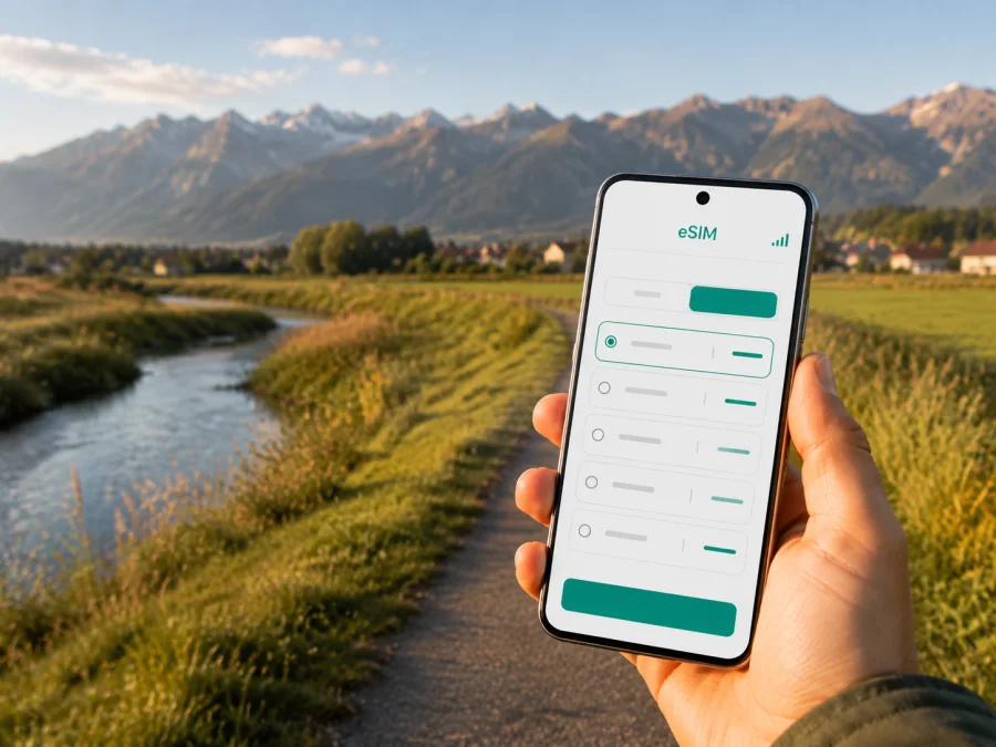 Ruggell eSIM: mobiles Internet für Ihre Reise