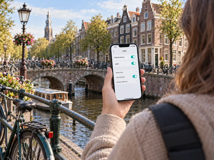 Vodafone eSIM in den Niederlanden: Aktivierung & Netz