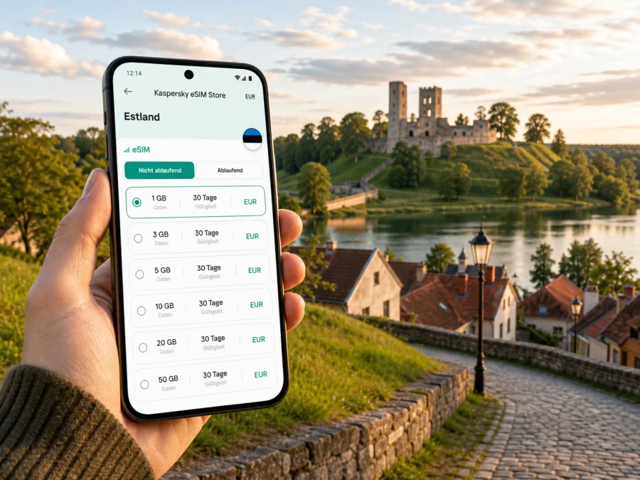 Viljandi eSIM: mobiles Internet in Estland