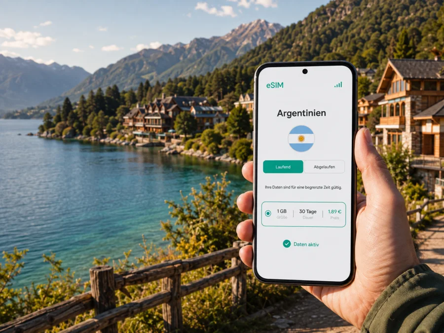 eSIM für Villa La Angostura: mobiles Internet