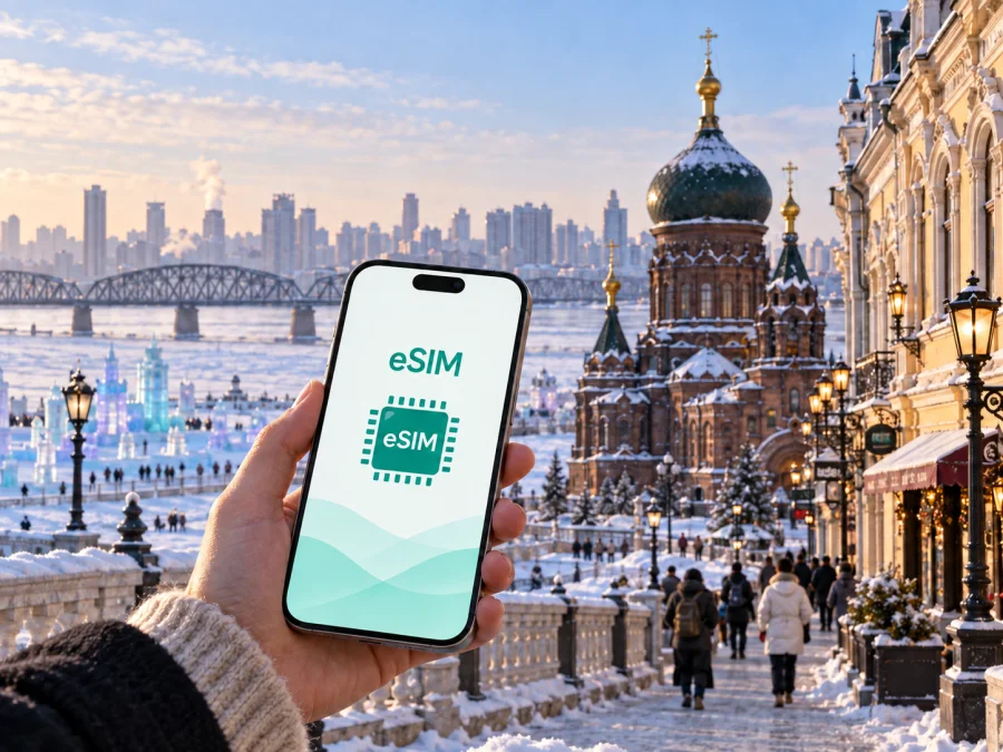 Harbin eSIM: Internet und mobile Daten in China