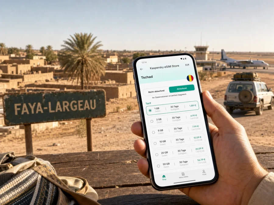Faya-Largeau eSIM: Internet in Tschad