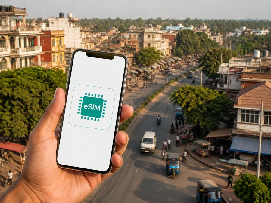 eSIM für Biratnagar: mobiles Internet in Nepal